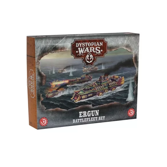 Dystopian Wars: Ergun Battlefleet Set - EN-DWA220015