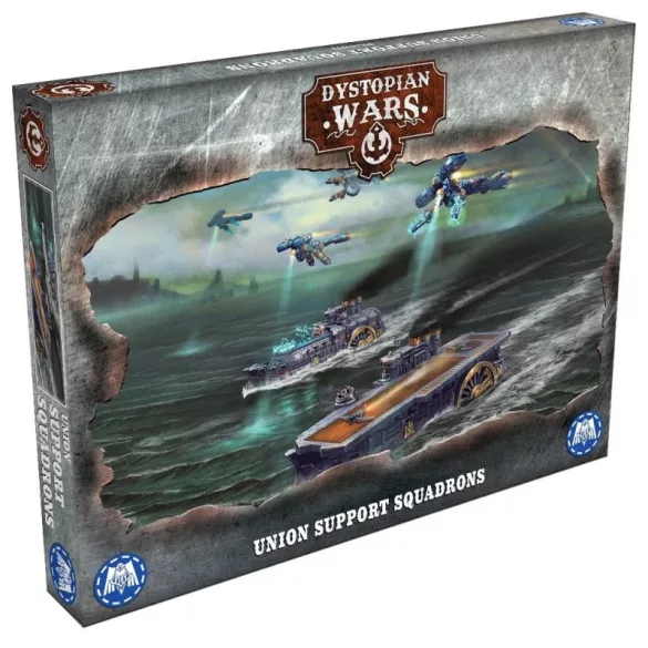 Dystopian Wars: Union Aerial Squadrons miniatűra készlet - angol kiadás