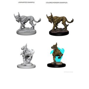 D&D Nolzur's Marvelous Unpainted Miniatures - Blink Dogs-WZK72568
