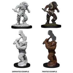 D&D Nolzur’s Marvelous Miniatures: Wereboar & Werebear - EN-WZK73715