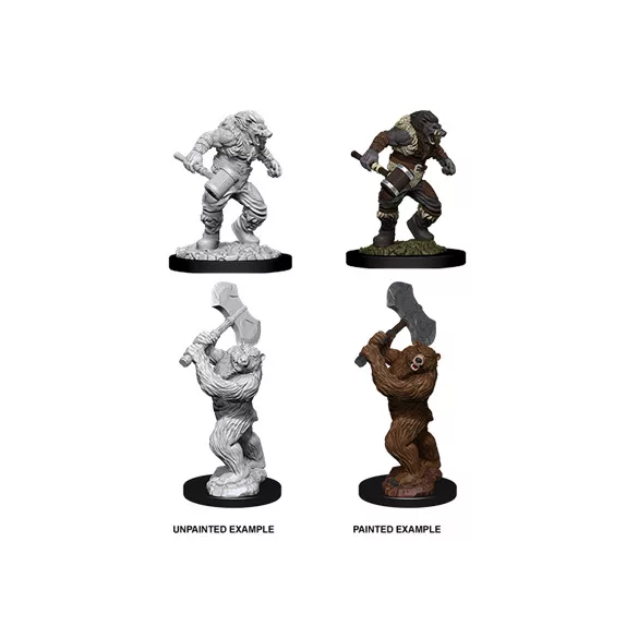 D&D Nolzur’s Marvelous Miniatures: Wereboar & Werebear-73715