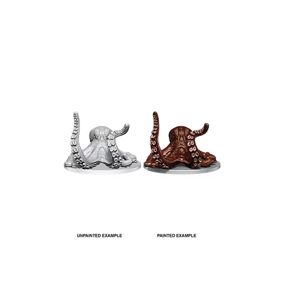 Wizkids Deep Cuts Unpainted Miniatures: Giant Octopus-73728