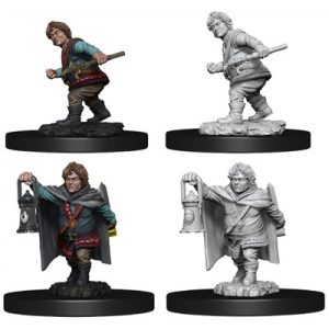 D&D Nolzur’s Marvelous Miniatures: Male Halfling Rogue - EN-WZK90006