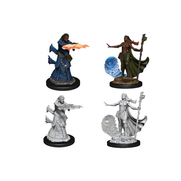 D&D Nolzur's Marvelous Miniatures - Female Human Wizard-WZK90012