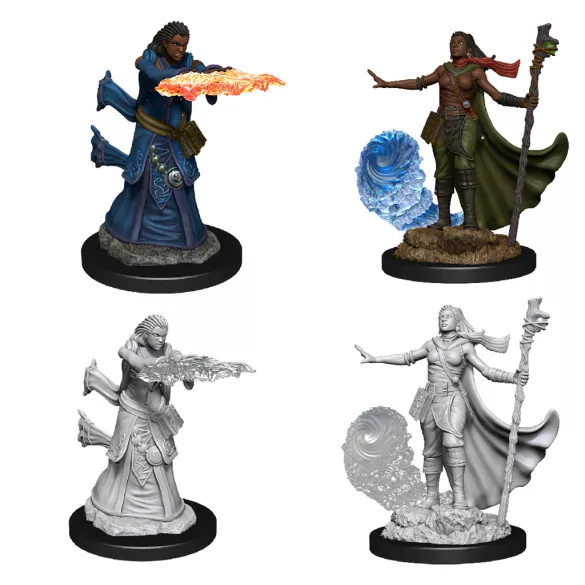 D&D Nolzur’s Marvelous Miniatures: Female Human Wizard-90012