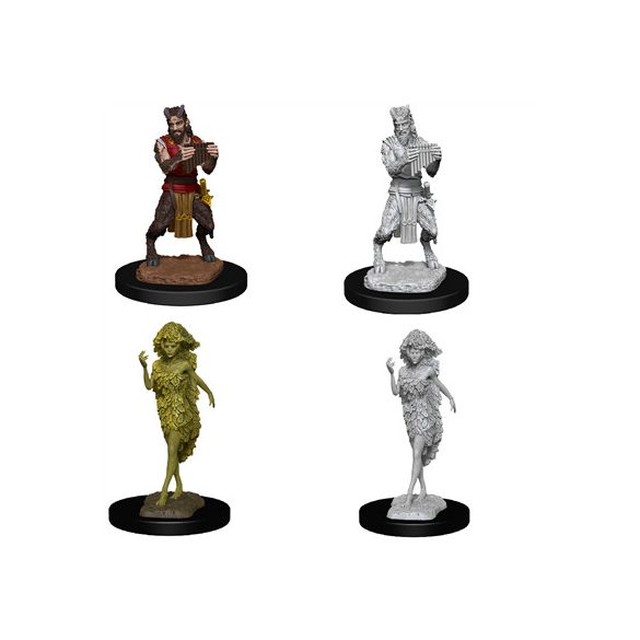 D&D Nolzur's Marvelous Miniatures - Satyr & Dryad-WZK90018