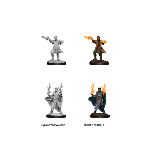 D&D Nolzur’s Marvelous Miniatures: Male Human Sorcerer-90053