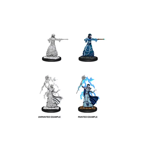 D&D Nolzur's Marvelous Miniatures: Female Elf Wizard-90061