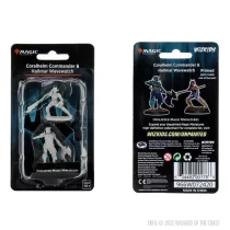 Magic the Gathering Unpainted Miniatures: Coralhelm Commander & Halimar Wavewatch (Merfolk)-90178
