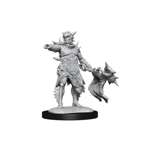 Magic the Gathering Unpainted Miniatures: Coralhelm Commander & Halimar Wavewatch (Merfolk)-90178