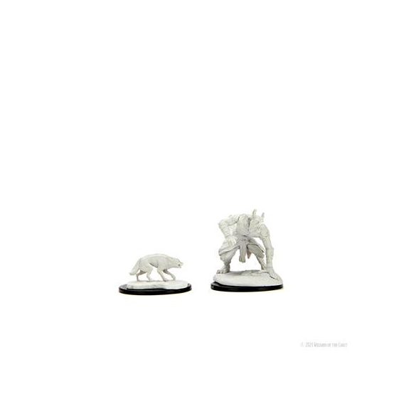D&D Nolzur's Marvelous Miniatures: Jackalwere & Jackal-WZK90244
