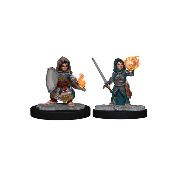 Pathfinder Battles Deepcuts Halfling: Cleric Female - EN-WZK90261