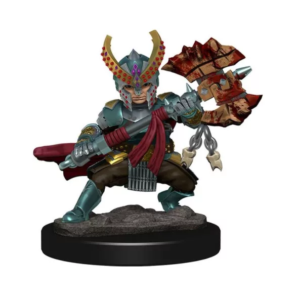 D&D Icons of the Realms Premium Figures: Halfling Fighter Female-93036