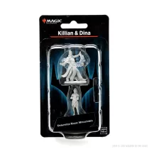 Magic: The Gathering Unpainted Miniatures: Killian & Dina-90346
