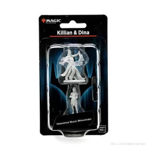 Magic: The Gathering Unpainted Miniatures: Killian & Dina-90346