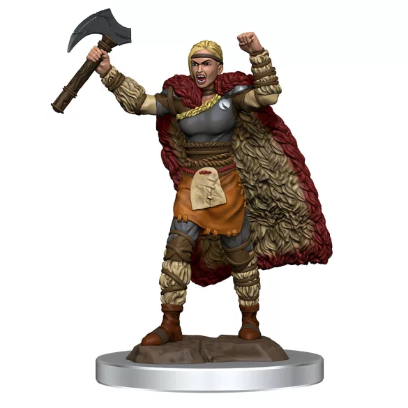 D&D Icons of the Realms Premium Figures: Female Human Barbarian-WZK93052