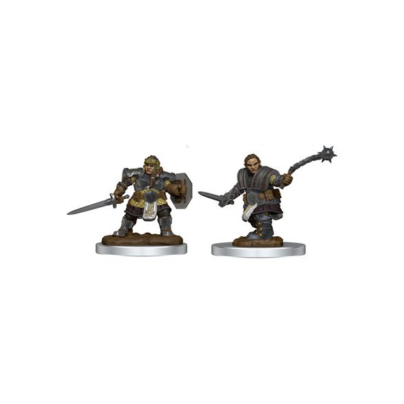 D&D Nolzur's Marvelous Miniatures: Dwarf Fighter Female - EN-WZK90406