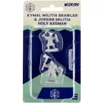Critical Role Unpainted Miniatures: Kymal Militia Brawler & Jorenn Militia Holy Axeman-90467