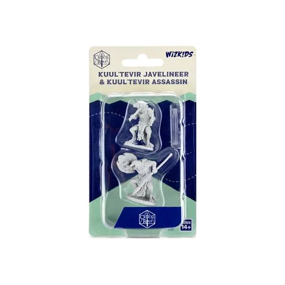 Critical Role Unpainted Miniatures: Kuul'tevir Javelineer & Assassin-90473