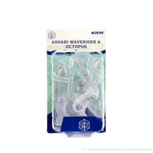 Critical Role Unpainted Miniatures: Ashari Waverider & Octopus-WZK90477