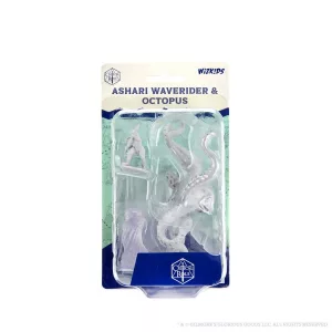 Critical Role Unpainted Miniatures: Ashari Waverider & Octopus-90477