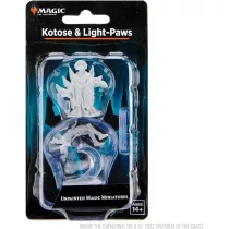 Magic: The Gathering Unpainted Miniatures: Kotose & Light-Paws-90505