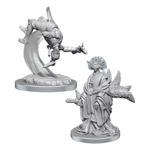 Magic: The Gathering Unpainted Miniatures: Kotose & Light-Paws-90505