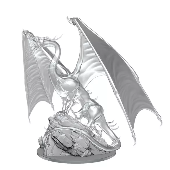 D&D Nolzur's Marvelous Miniatures: Young Emerald Dragon-90491