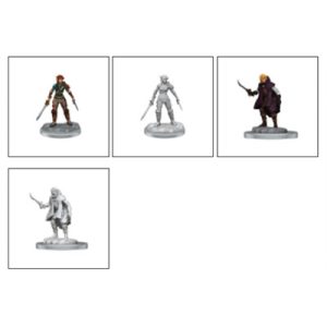 D&D Nolzur's Marvelous Miniatures: Elf Rogue & Half-Elf Rogue Protégé - EN-WZK90582