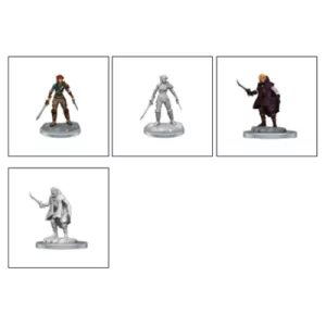 D&D Nolzur's Marvelous Miniatures: Elf Rogue & Half-Elf Rogue Protégé-90582