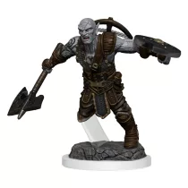 D&D Nolzur's Marvelous Miniatures: Earth Genasi Fighter-90402