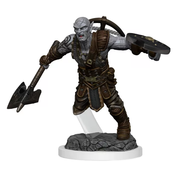 D&D Nolzur's Marvelous Miniatures: Earth Genasi Fighter-90402