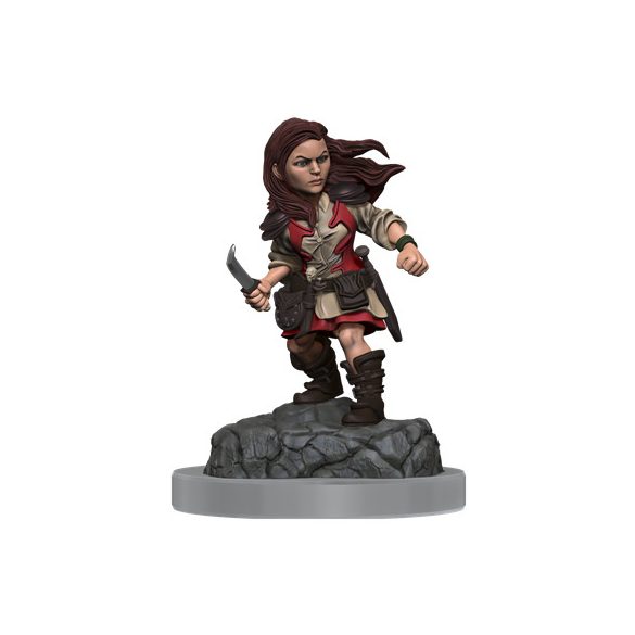 D&D Nolzur's Marvelous Miniatures: Halfling Rogue Female - EN-WZK90403