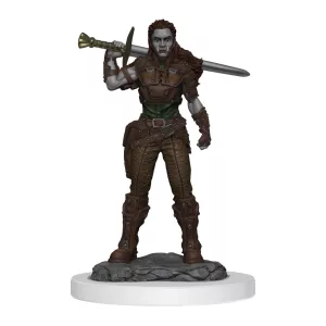 D&D Nolzur's Marvelous Miniatures: Orc Fighter Female-90405
