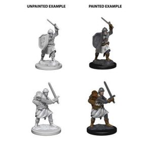 Pathfinder Battles Deep Cuts Unpainted Miniatures: Infantrymen - EN-WZK73185