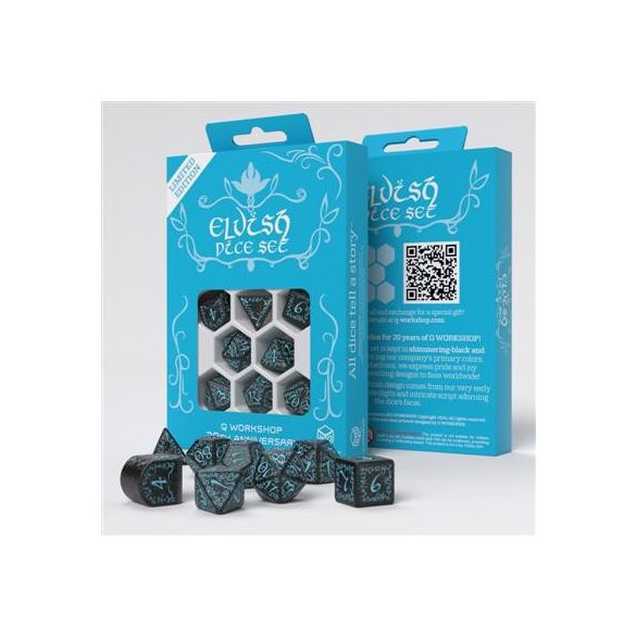 Q Workshop 20 Years: Elvish Dice Set-S20Y01