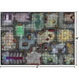Dungeon gift wrap (pack of 6 sheets with tags) - EN-LBM-052