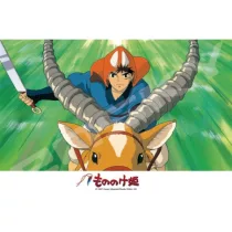 Ashitaka charges! - Princess Mononoke Puzzle 208pcs-Ensky-51996
