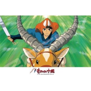 Ashitaka charges! - Princess Mononoke Puzzle 208pcs-Ensky-51996