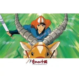 Ashitaka charges! - Princess Mononoke Puzzle 208pcs-Ensky-51996