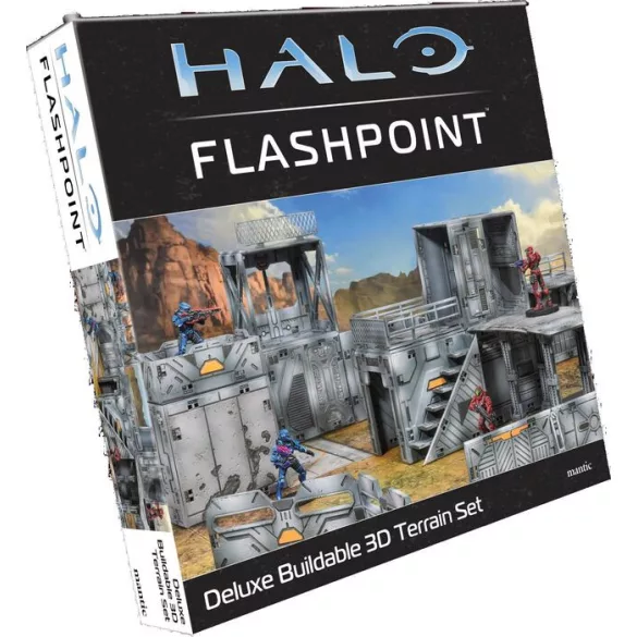 Halo: Flashpoint Deluxe Buildable 3D Terrain Set - EN-MGHA103
