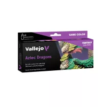 Vallejo - Game Color Aztec Dragons 8 colors set 18 ml-72195