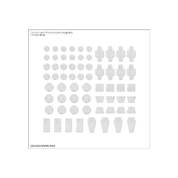 Customize Material (Decoration Parts 1 White)-MK67166