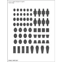 Customize Material (Decoration Parts 1 Gray)-MK67167