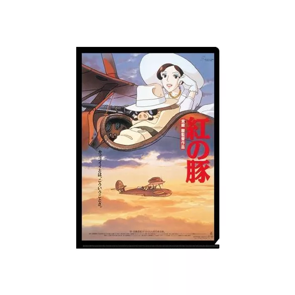 Porco Rosso - A4 Size Clear Folder Movie Poster-MOVIC-95477