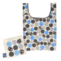 Ghibli Eco Bag Kurosuke Silhouette 40x20 cm - My Neighbor Totoro-MARU-73587