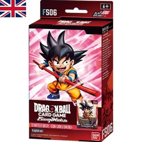 Dragon Ball Super Card Game - Fusion World FS06 Starter Deck Display (6 pakli) - angol kiadás