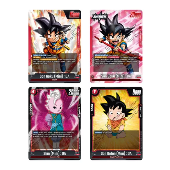 Dragon Ball Super Card Game - Fusion World FS06 Starter Deck Display (6 pakli) - angol kiadás