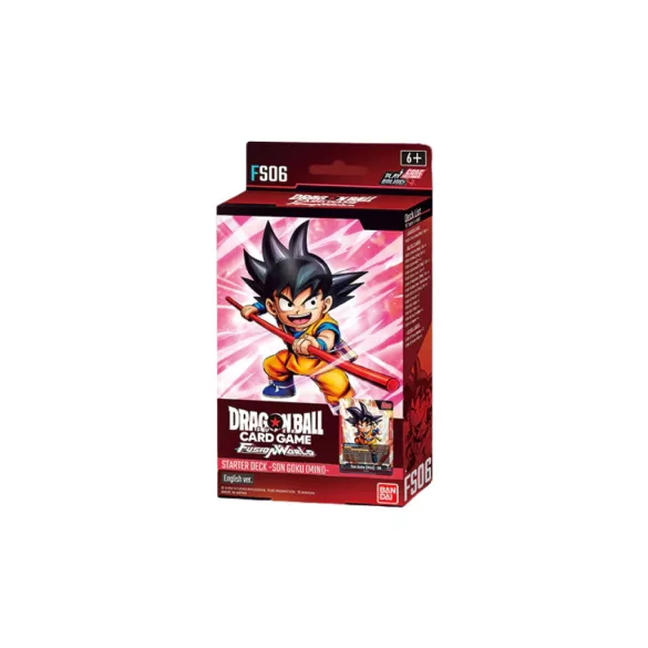 Dragon Ball Super Card Game - Fusion World FS06 Starter Deck Display (6 pakli) - angol kiadás