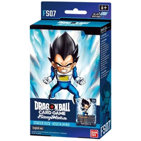 Dragon Ball Super Card Game - Fusion World FS07 Starter Deck Display (6 pakli) - angol kiadás